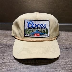 Vintage Coors Banquet Rope Hat